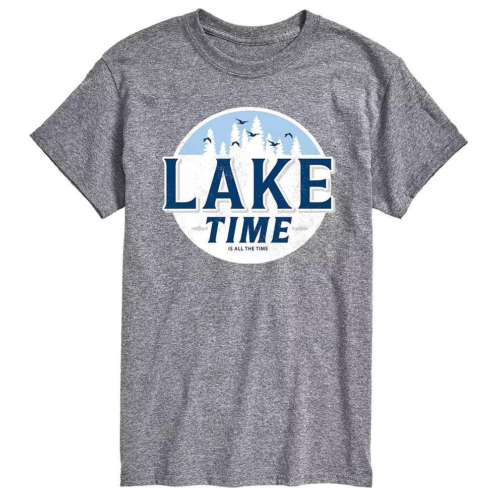 Big & Tall Lake Time Graphic Tee, Men's,  Product Image