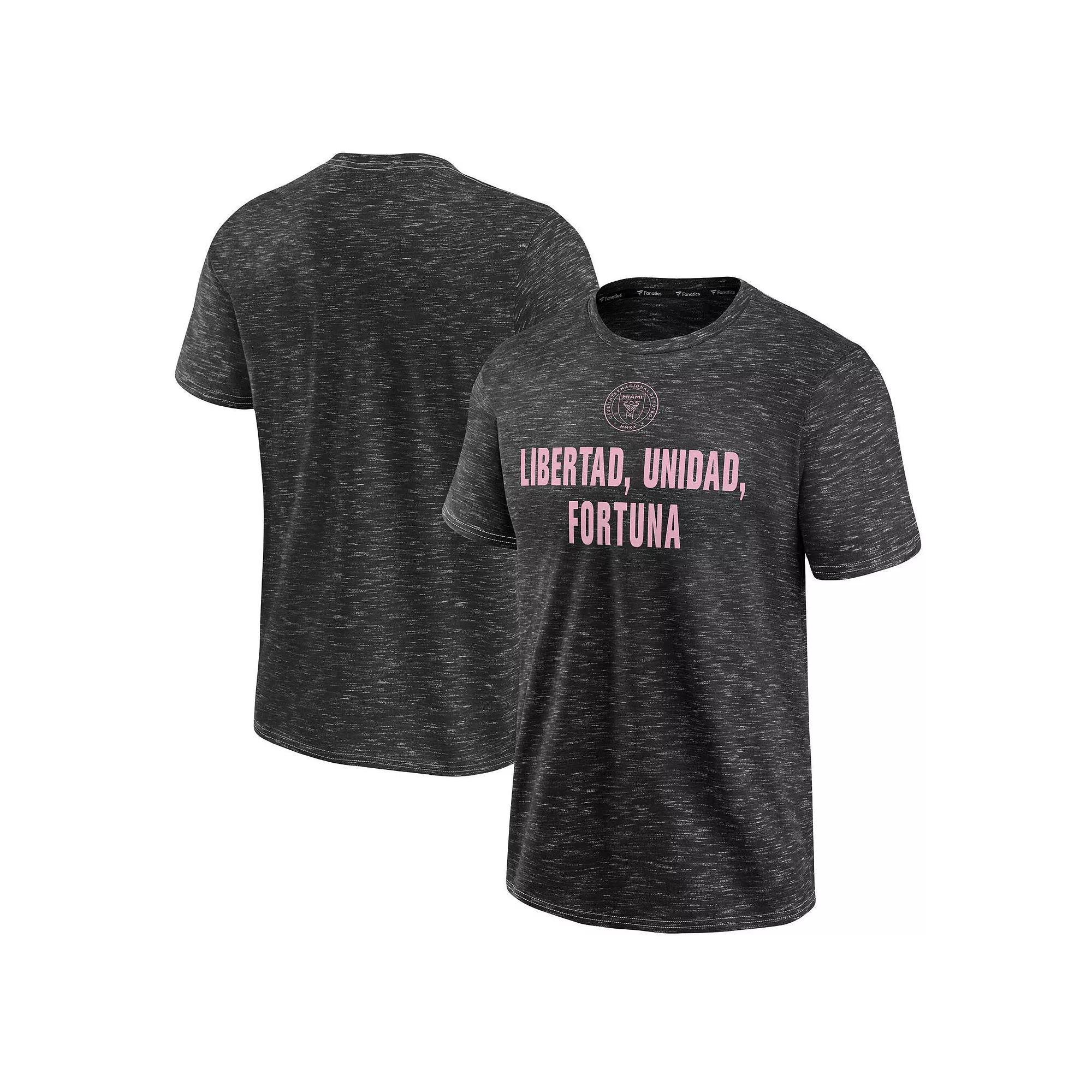 Men's Fanatics Branded Charcoal Inter Miami CF T-Shirt,  Product Image