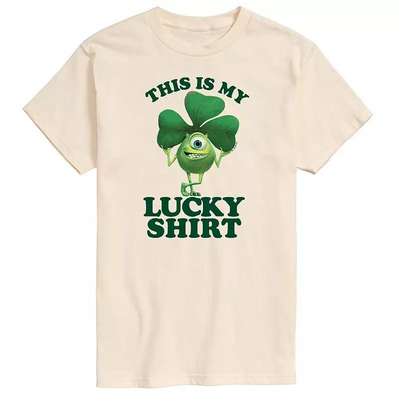 Disneys Monsters Inc. Mens My Lucky Shirt Graphic Tee Product Image