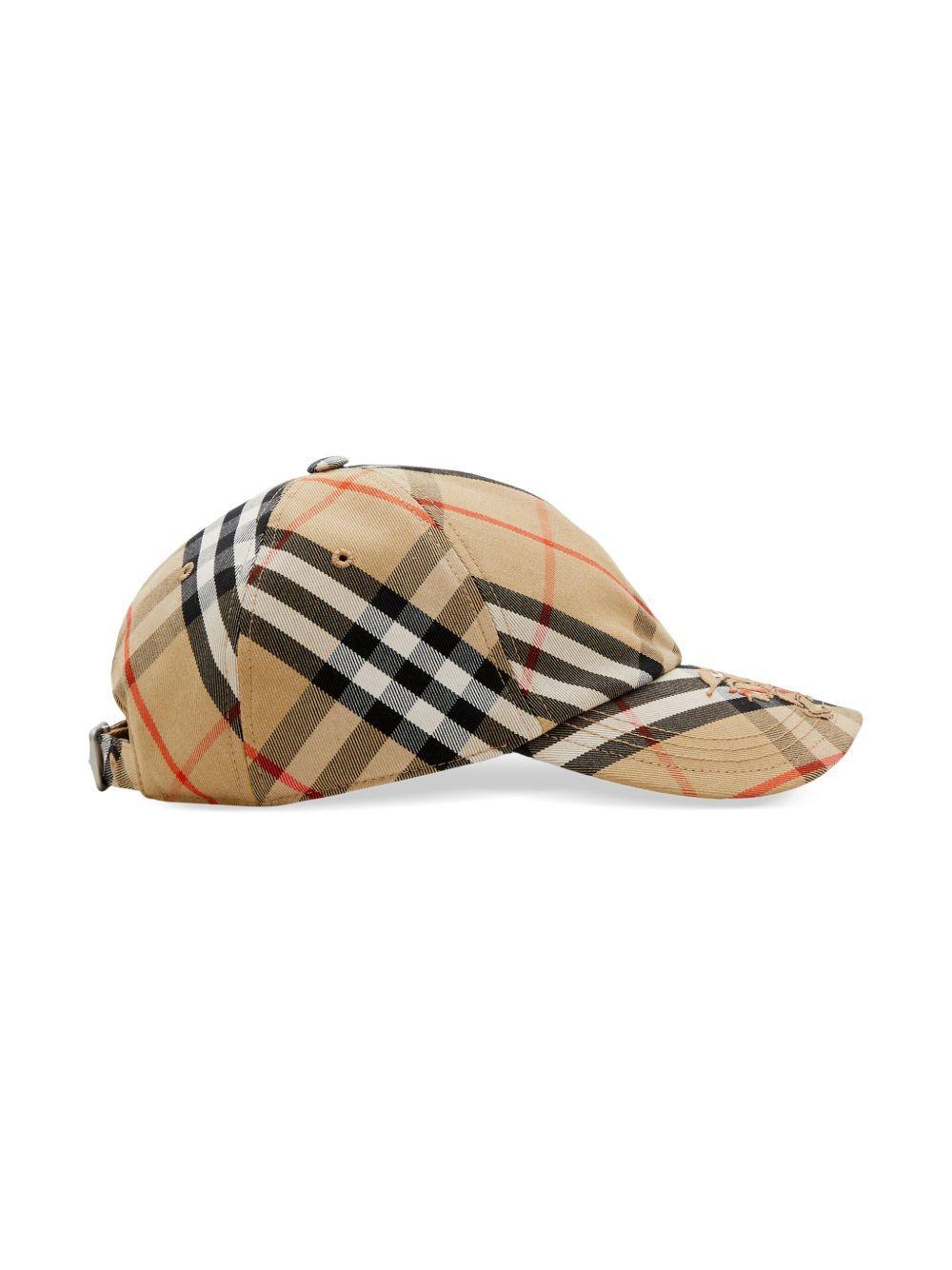 Vintage Check baseball cap Product Image