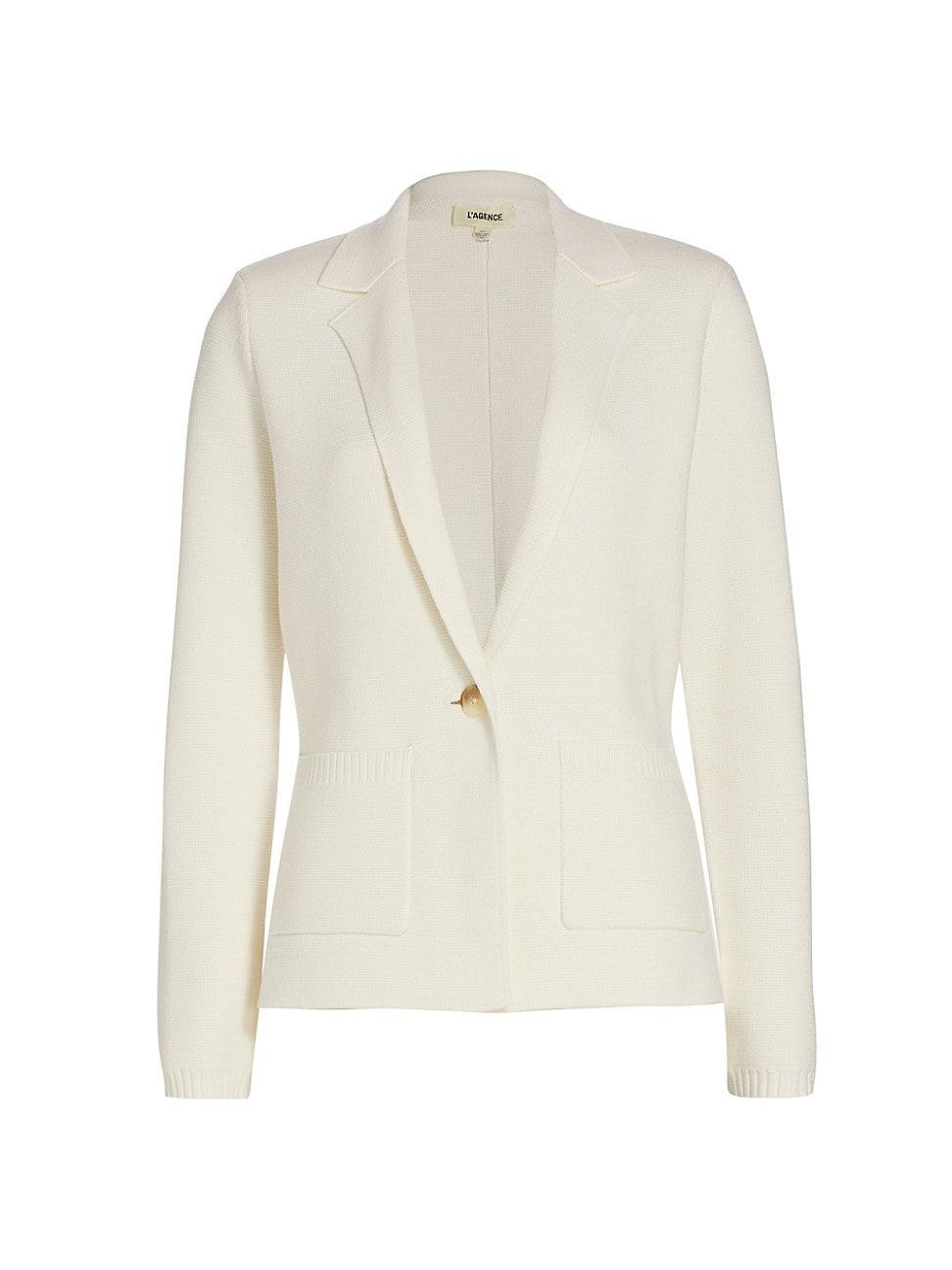 Lacey Knit Blazer Product Image