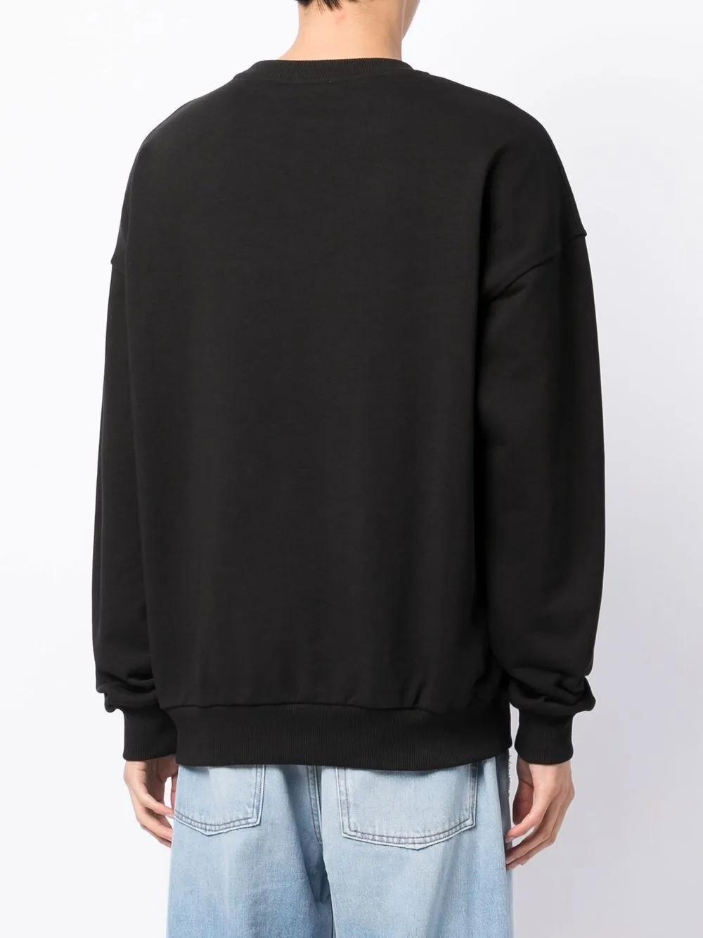 graphic-print cotton sweatshirt Product Image