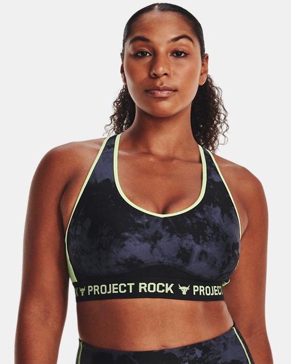 Women's Project Rock Crossback Printed Sports Bra Product Image