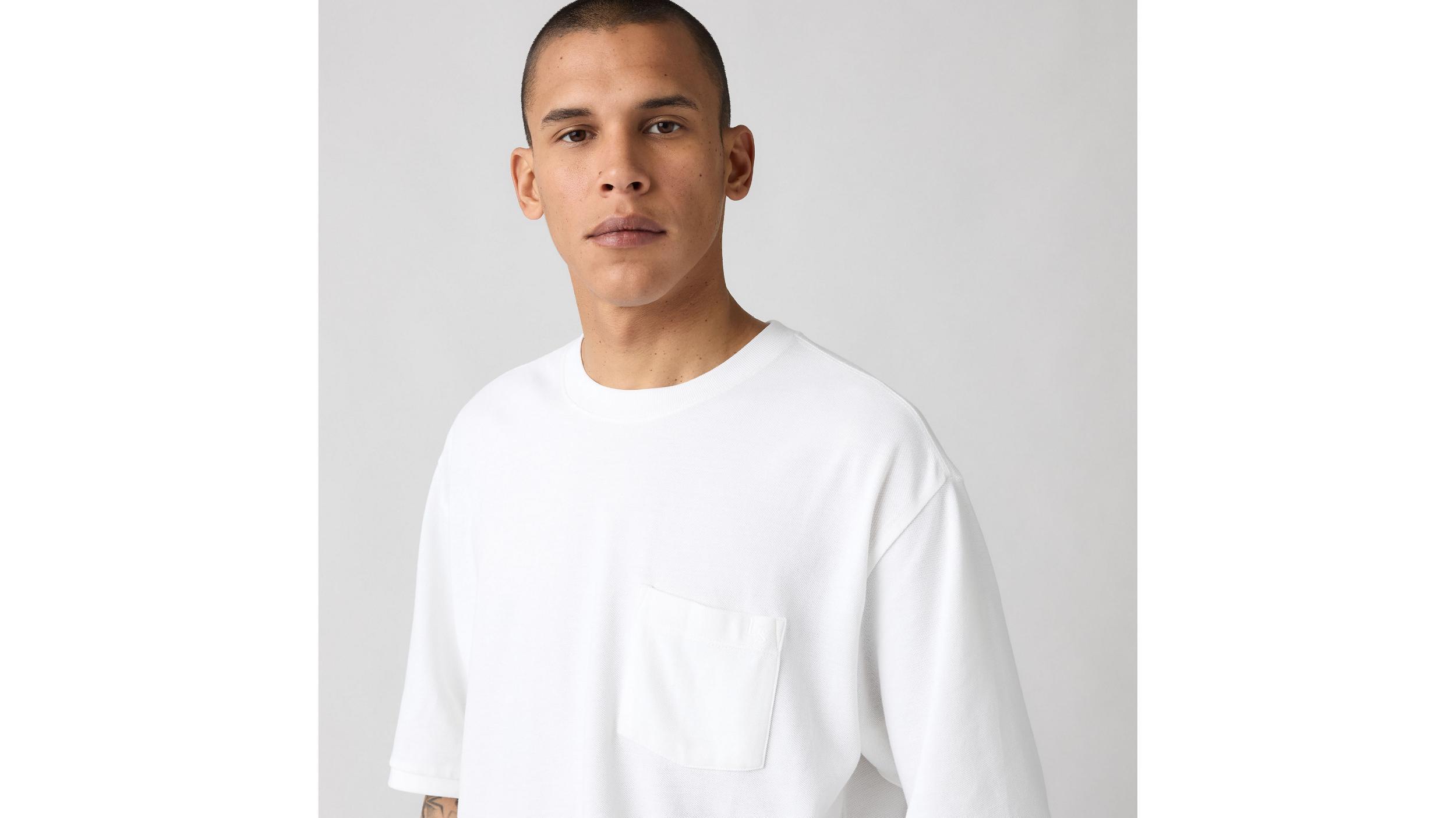 Half-Sleeve Pique T-Shirt Product Image