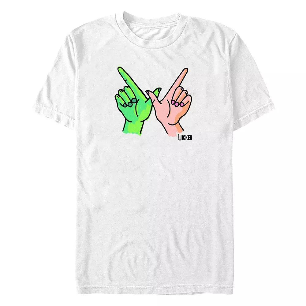 Big & Tall Wicked W Hands Sign Graphic Tee, Men's,  Product Image