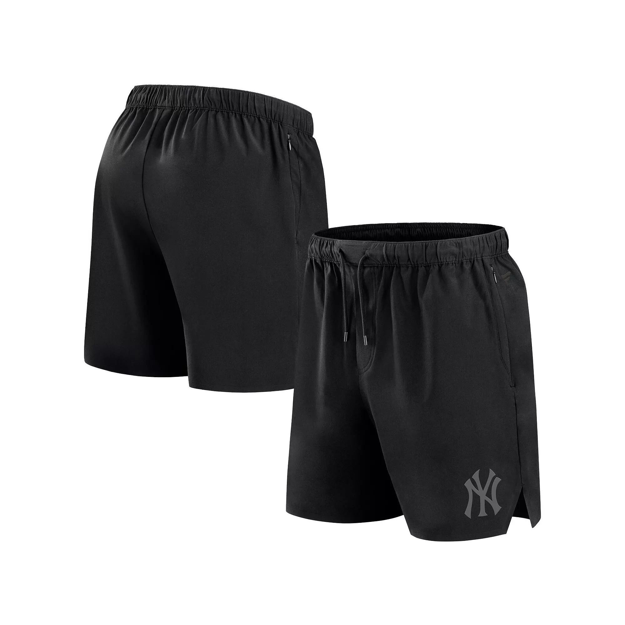 Men's Fanatics Signature Black Seattle Mariners Front Office Woven Shorts,  Product Image