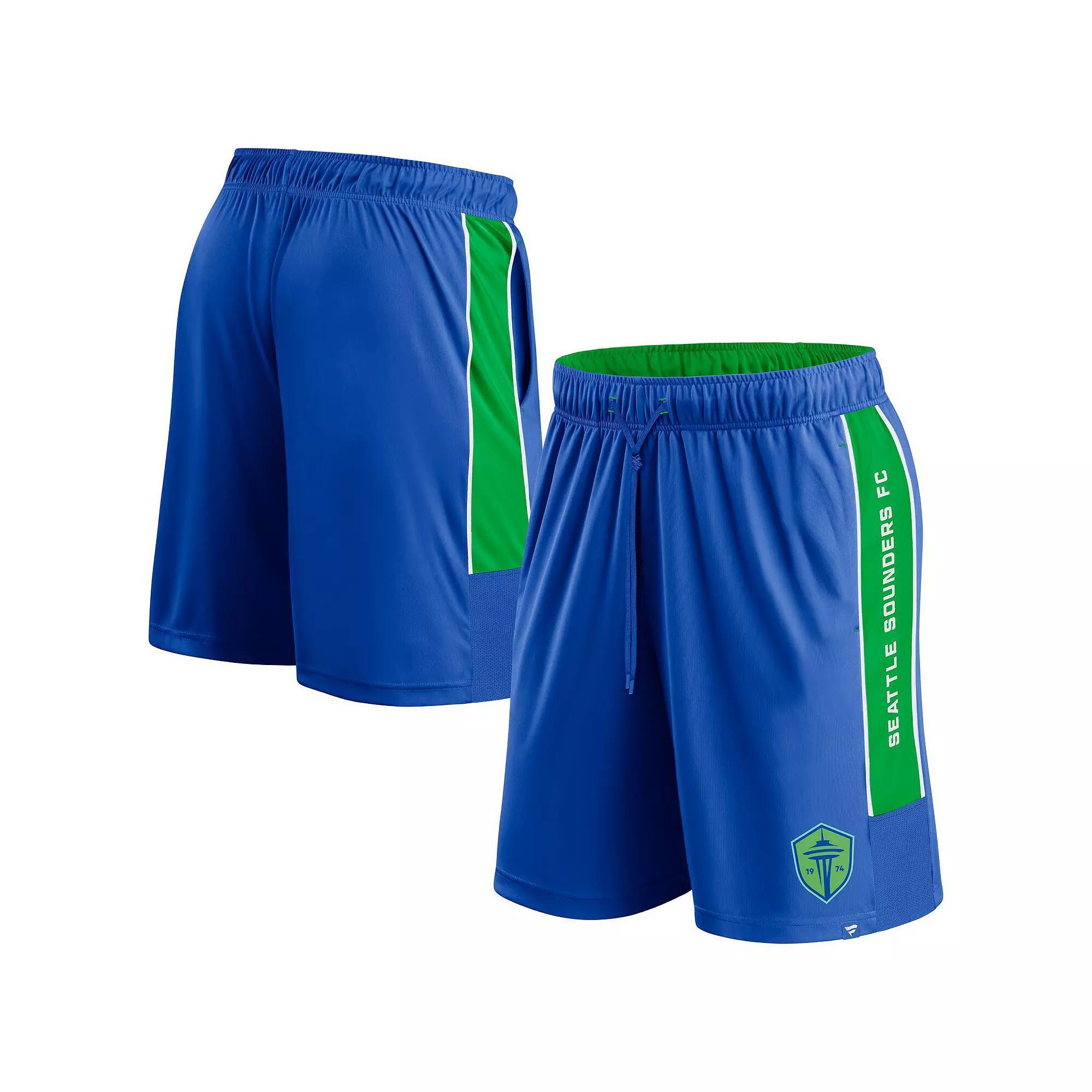 Men's Fanatics Royal Seattle Sounders FC Corner Kick Shorts,  Product Image