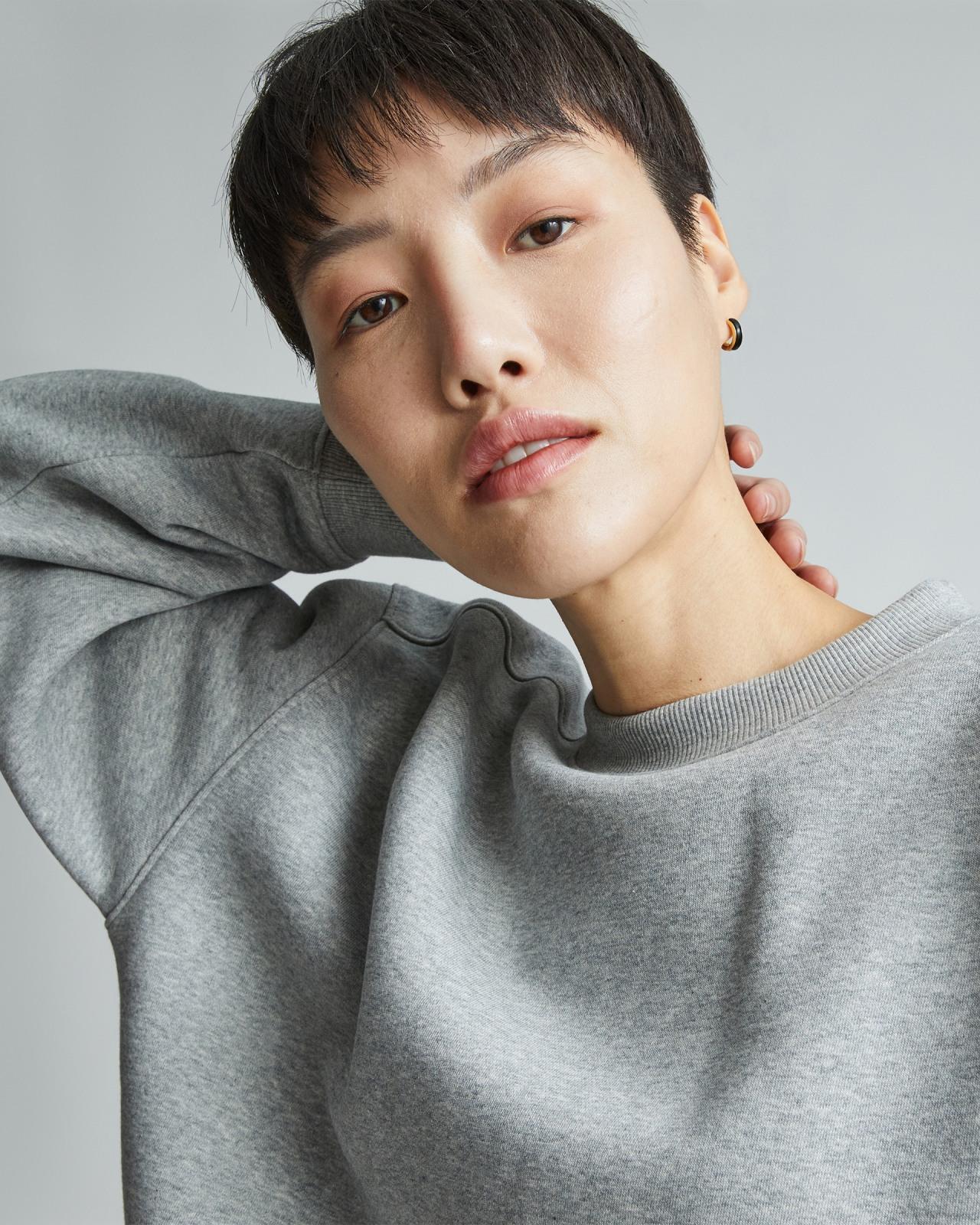 The ReTrack Oversized Crew Product Image