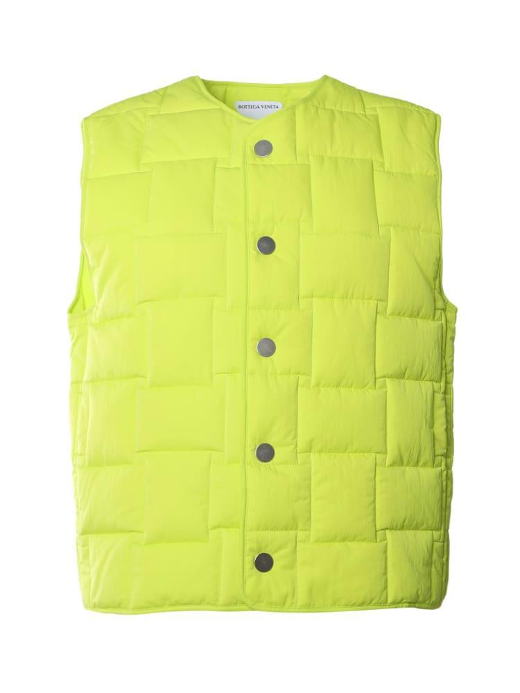 BOTTEGA VENETA Green Nylon Vest Product Image