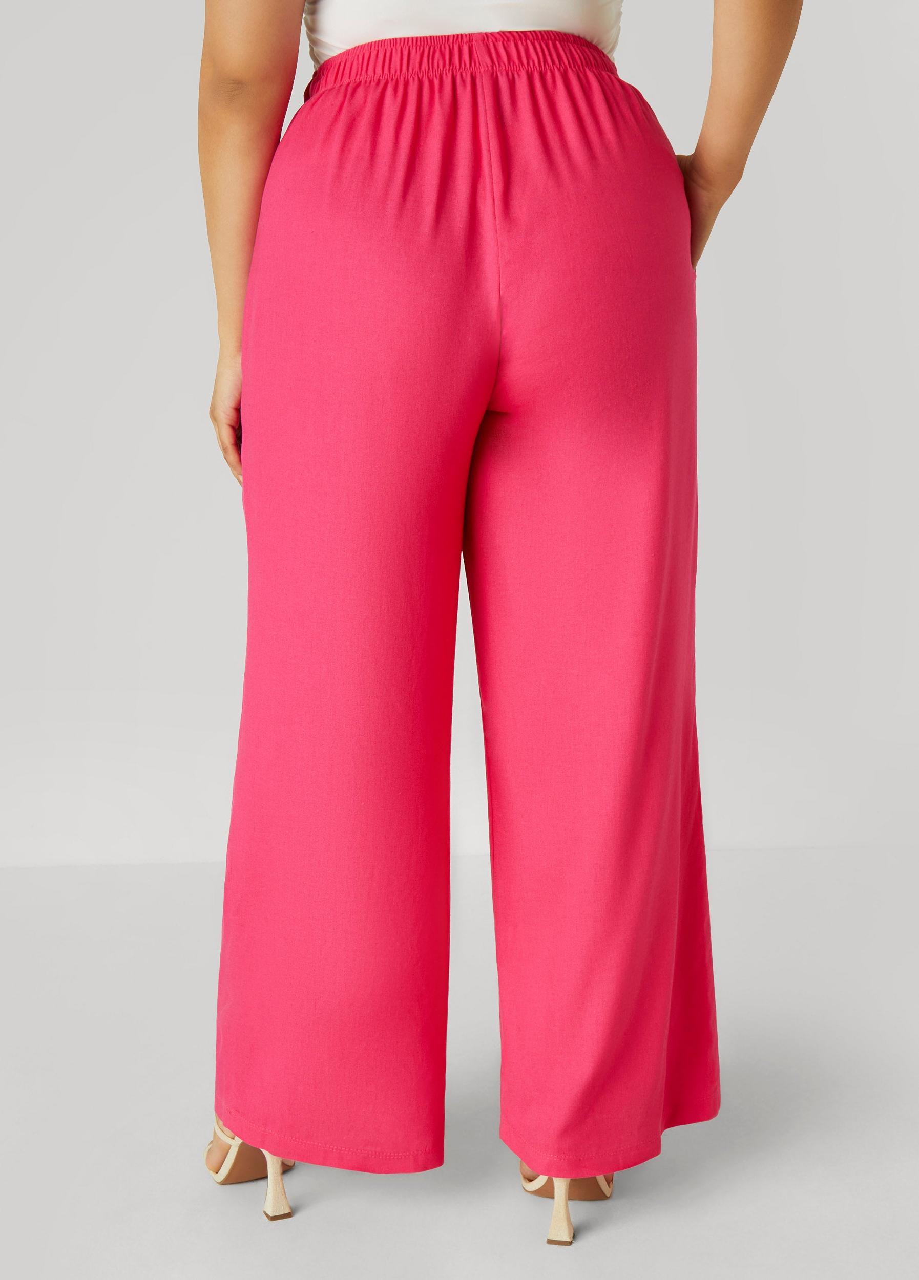 High Waist Wide Leg Pants Product Image