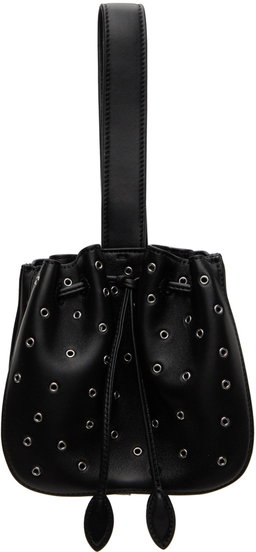 ALAÏA Black Rose Marie Bag In 999 Noir Product Image