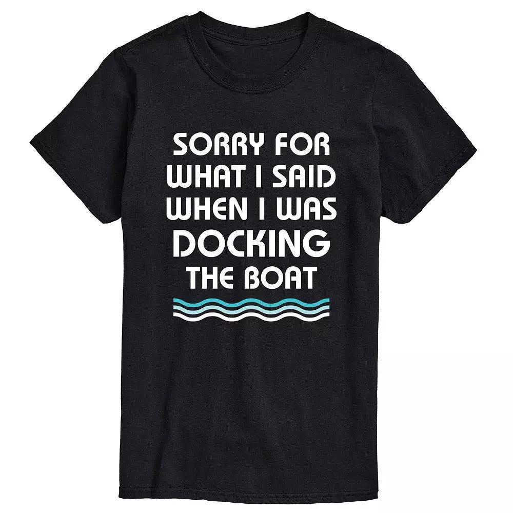 Men's Said Docking The Boat Tee,  Product Image