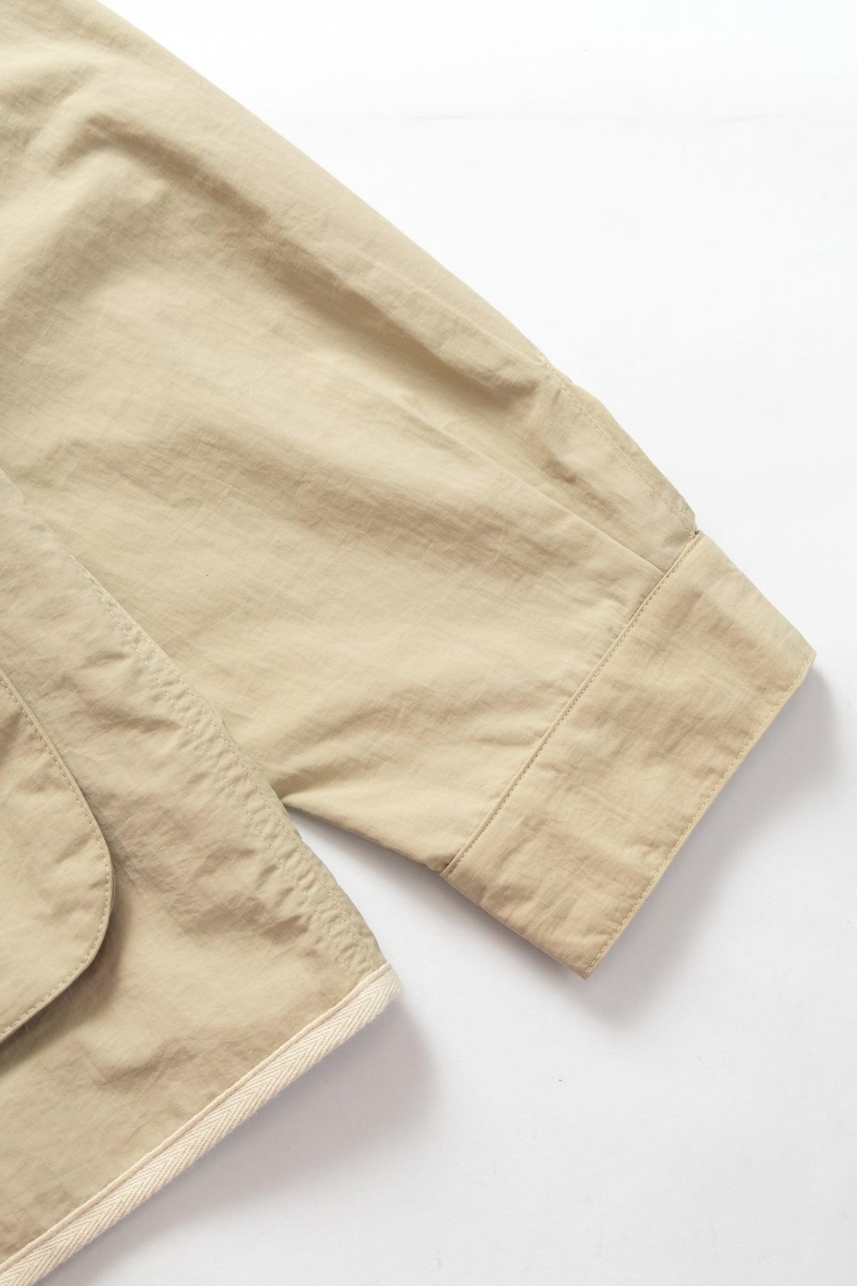 Blacksmith - Crinkle Hunter Jacket - Beige Product Image