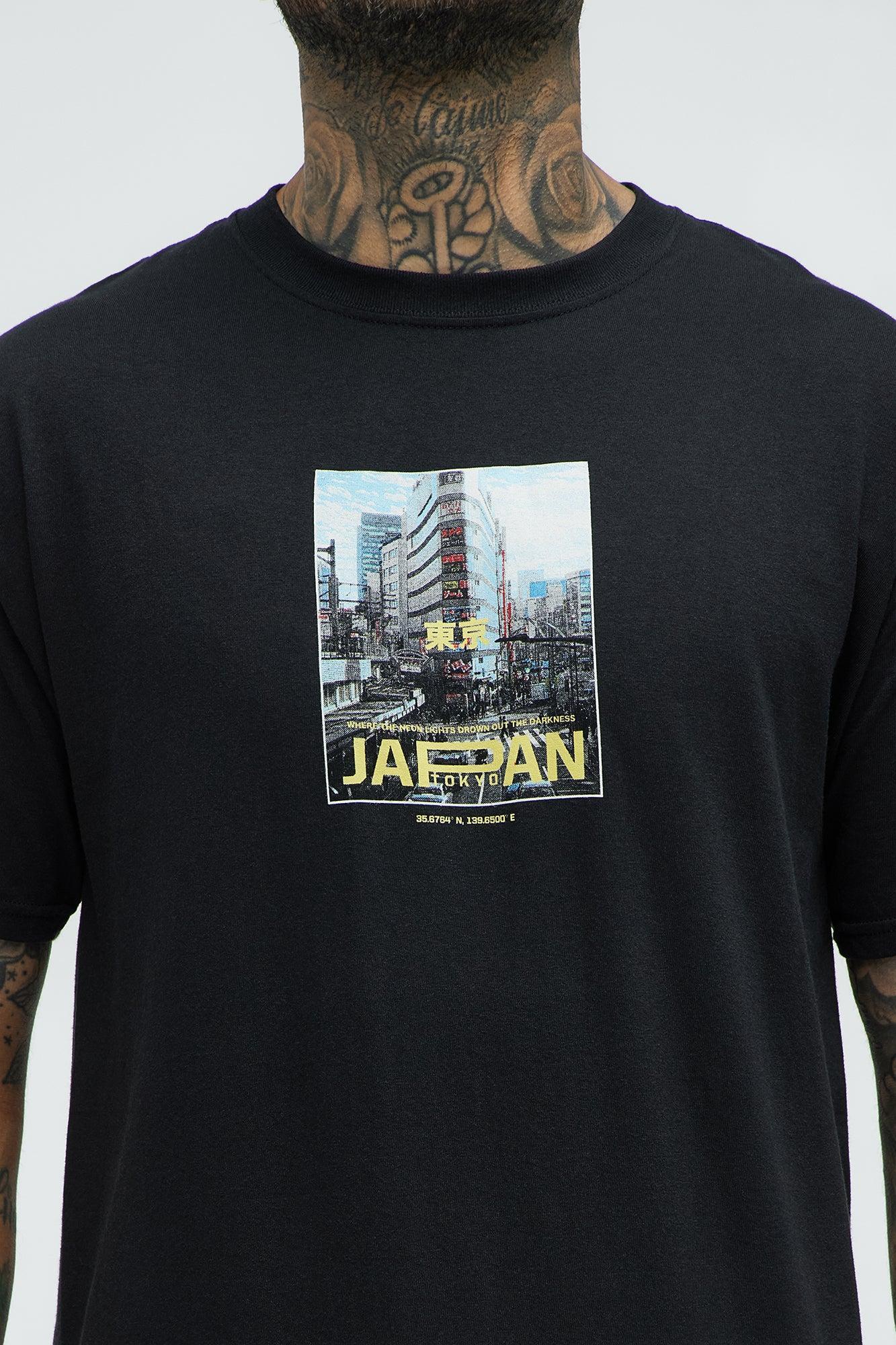 Tokyo Japan Short Sleeve Tee - Black Product Image