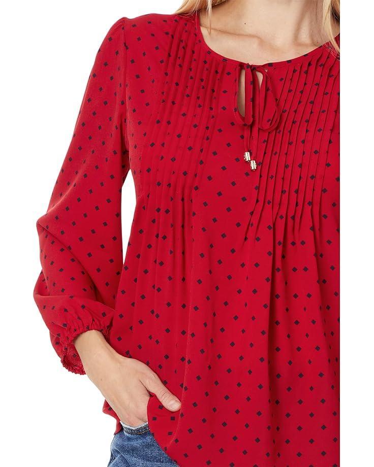 Short Puff Sleeved Popover Top Product Image