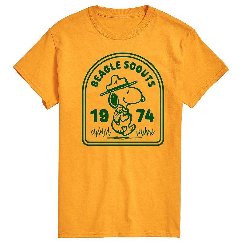 Men's Peanuts Beagle Scouts Badge Graphic Tee,  Product Image