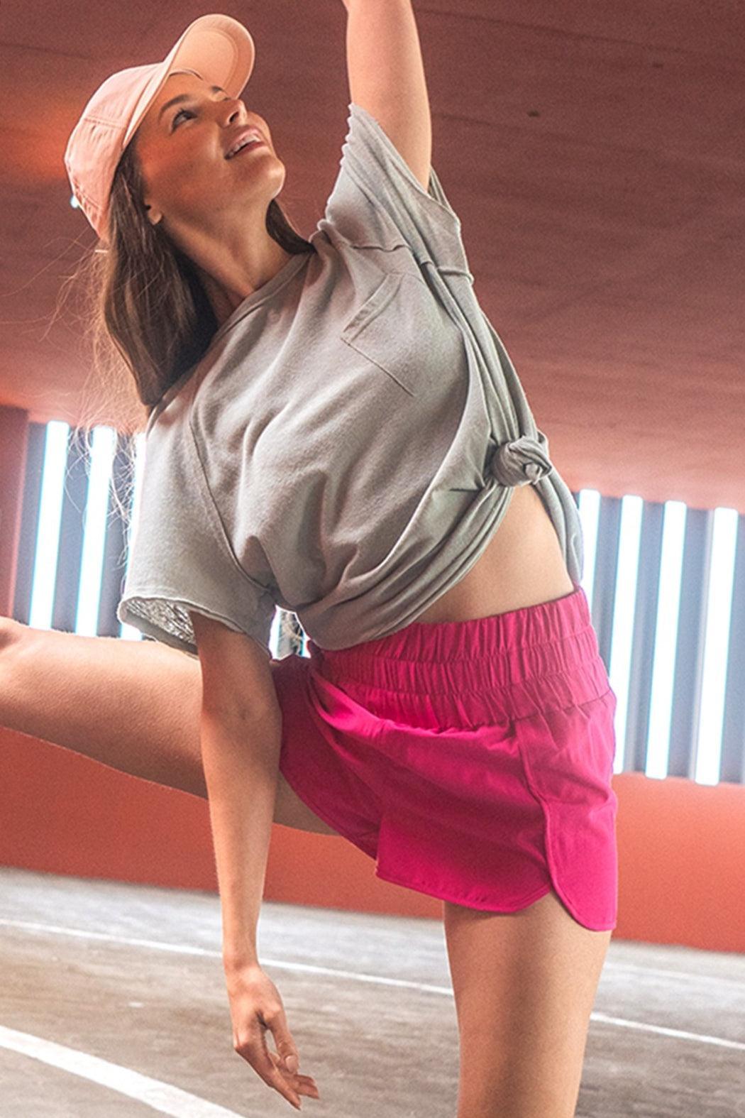 Elastic Waist Active Short Product Image