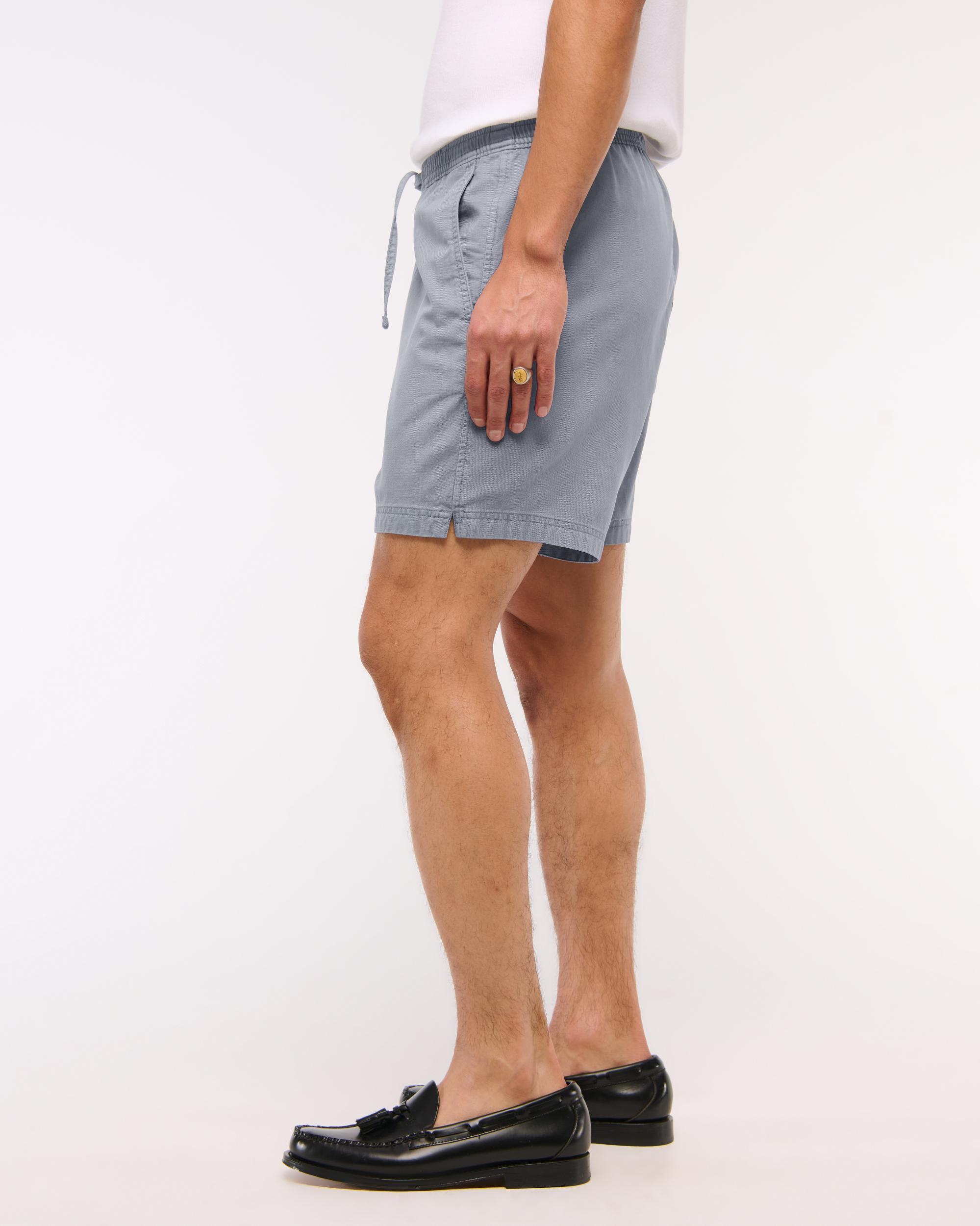 Cotton-Blend Pull-On Short Product Image