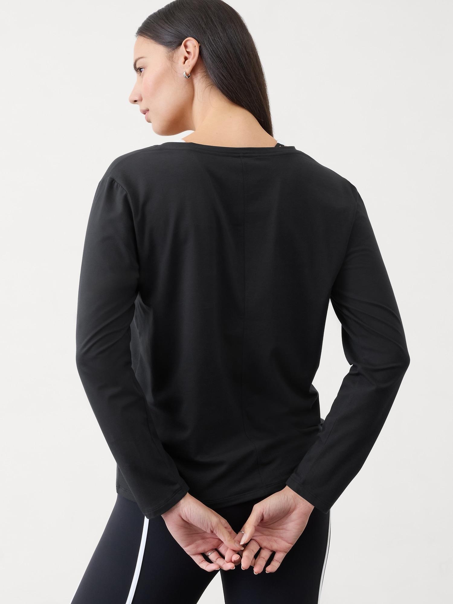 Essential Long V-Neck Top Product Image