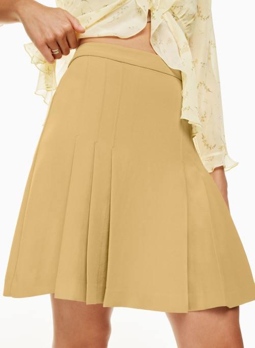 tapestry pleated skirt Product Image