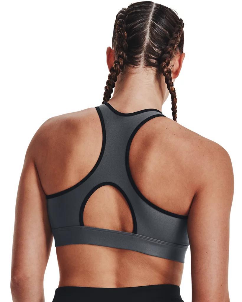 Womens HeatGear Mid Padless Sports Bra Product Image