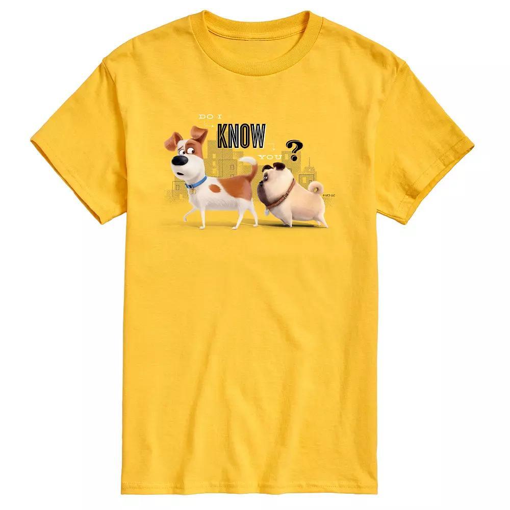 Men's The Secret Life of Pets Do I Know You Graphic Tee,  Product Image