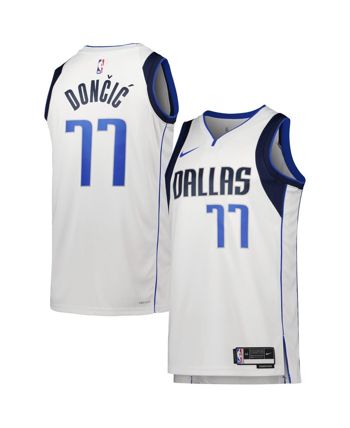 Dallas Mavericks Association Edition 2022/23 Nike Men's Dri-FIT NBA Swingman Jersey Product Image