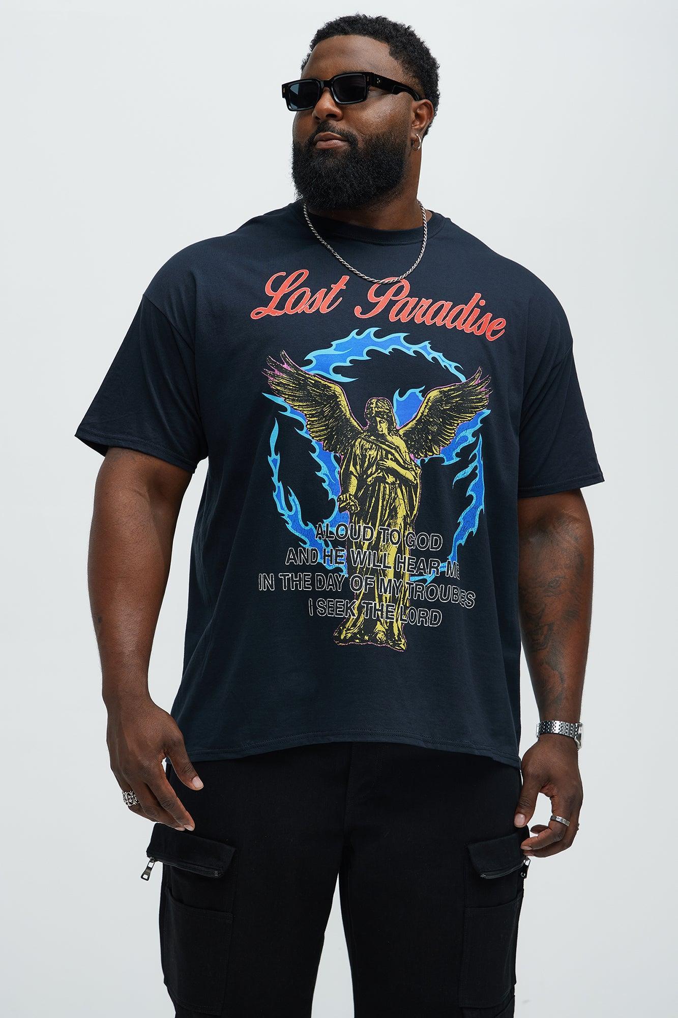 Seek The Lord Short Sleeve Tee - Black Product Image