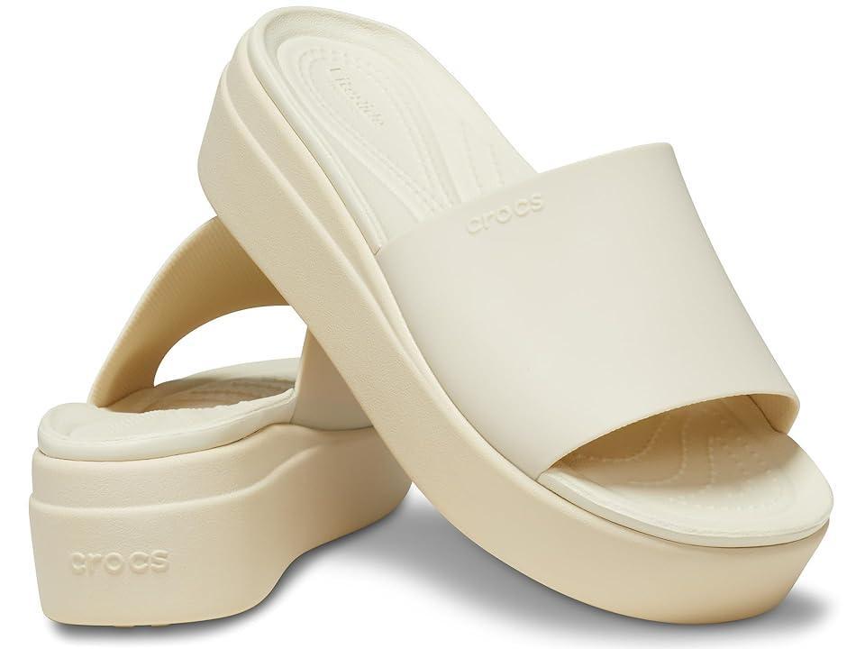 Crocs Womens Brooklyn Slide Low Wedge Sandal Product Image