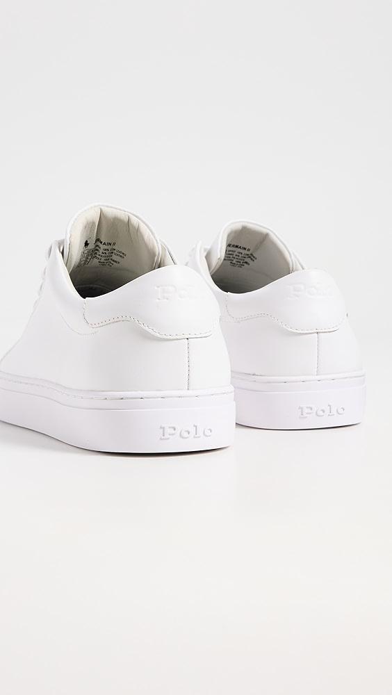 Polo Ralph Lauren Jermain Ii Leather Sneakers | Shopbop Product Image