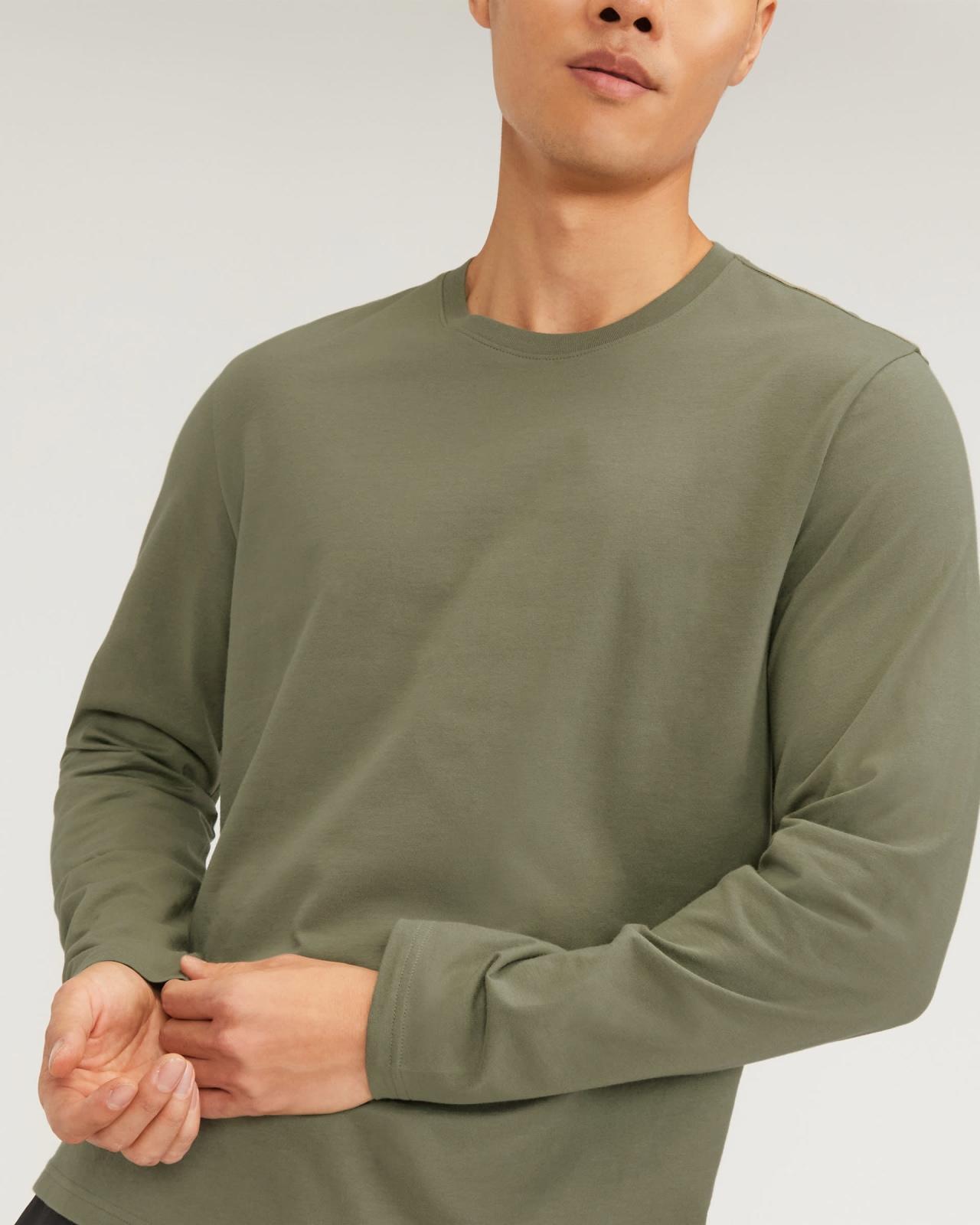 The Essential Organic Long-Sleeve Tee Product Image