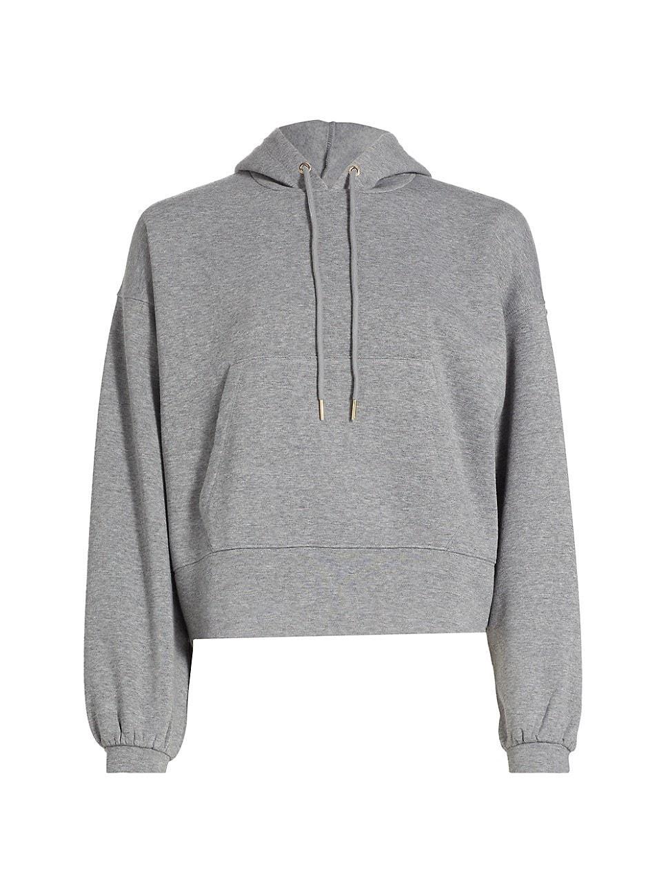 Womens Fleece Cargo Pullover Hoodie Product Image