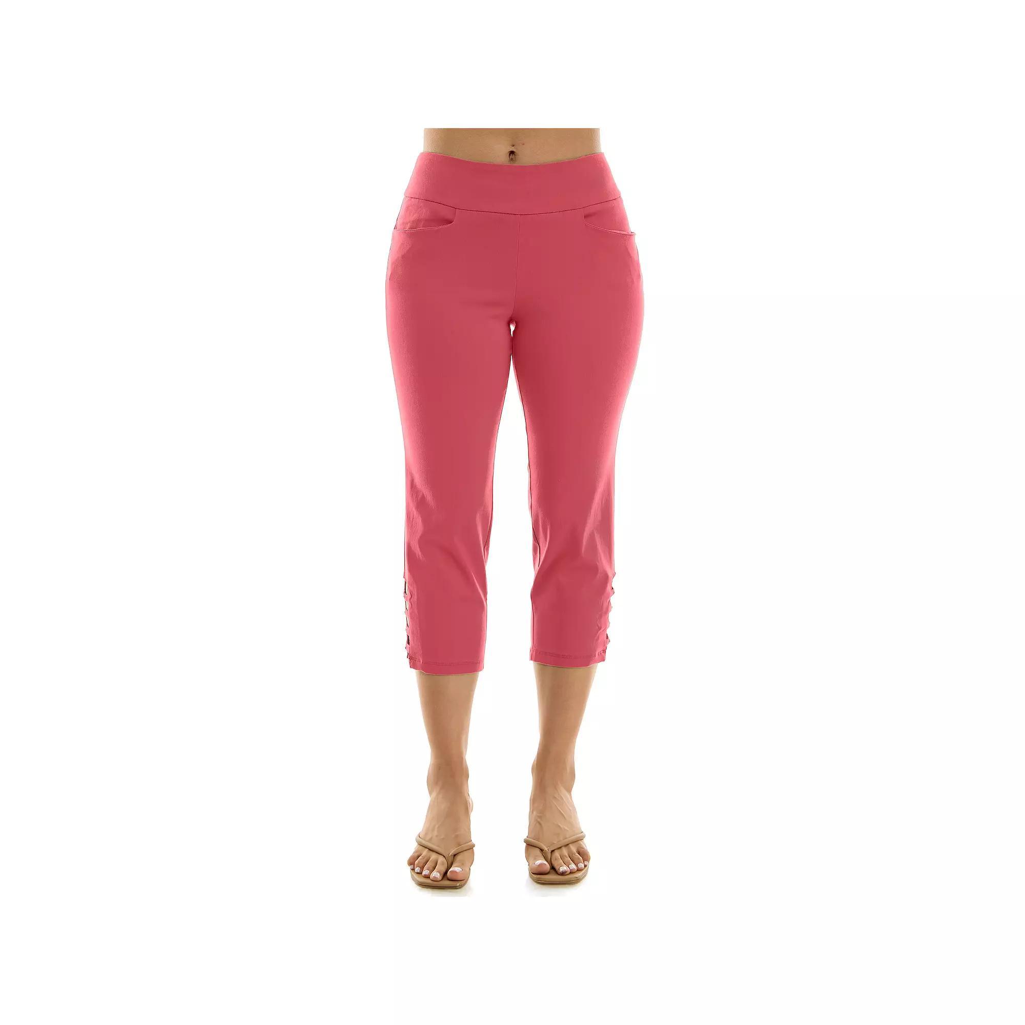 Women's Nina Leonard Pull-On Crop Pants,  Product Image