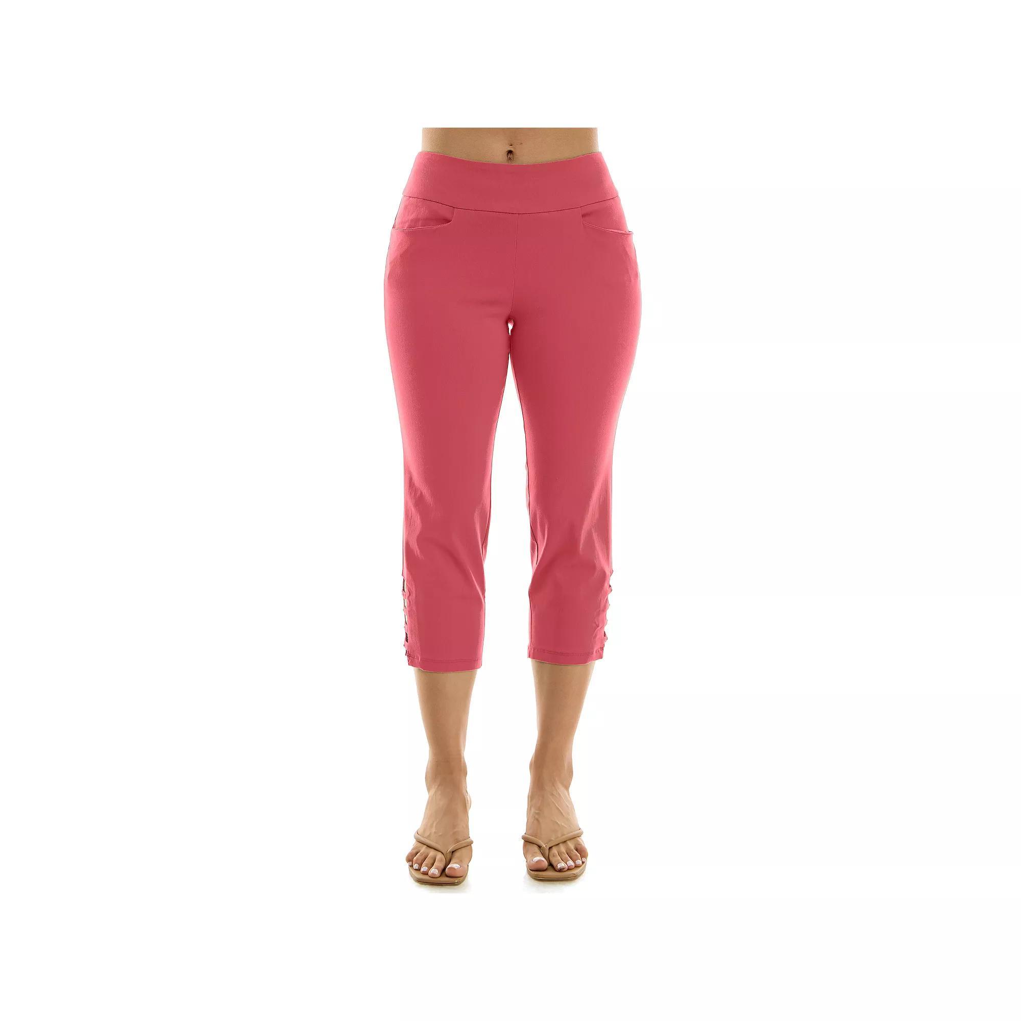 Women's Nina Leonard Pull-On Crop Pants,  Product Image