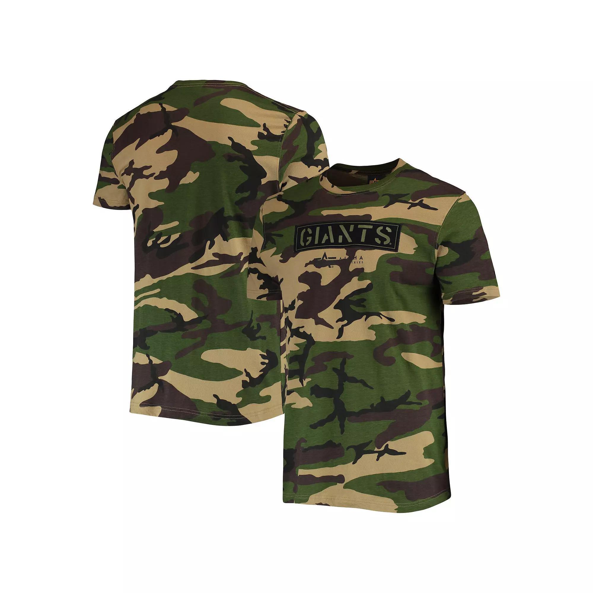 Men's New Era Camo San Francisco Giants Club T-Shirt, Size: Large, Green Product Image