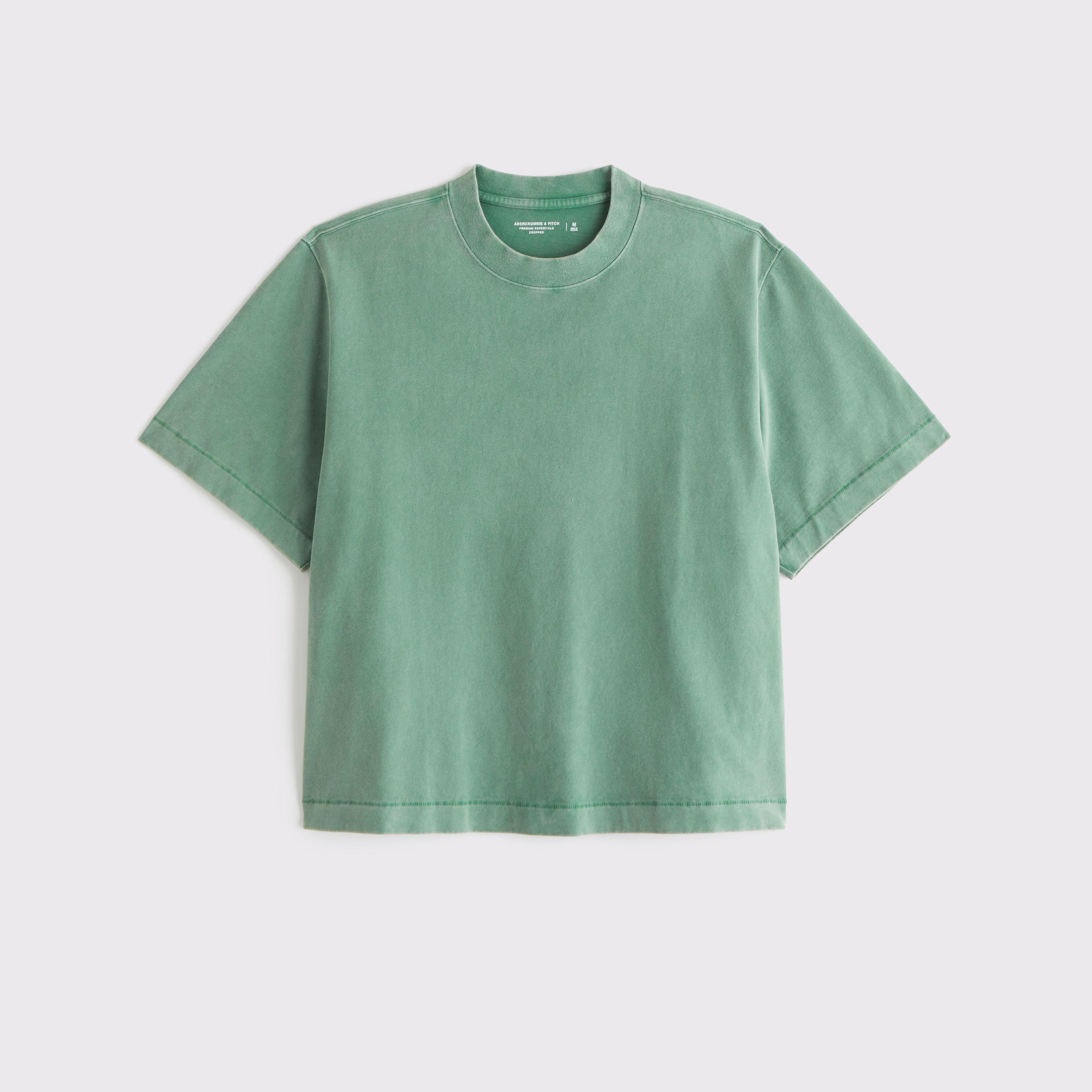 Premium Heavyweight Cropped Tee Product Image