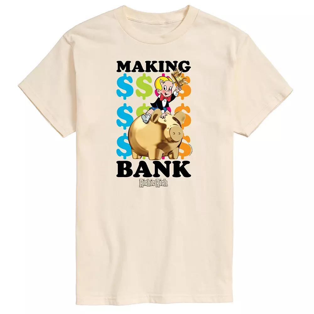 Men's Richie Rich Making Bank Graphic Tee,  Product Image