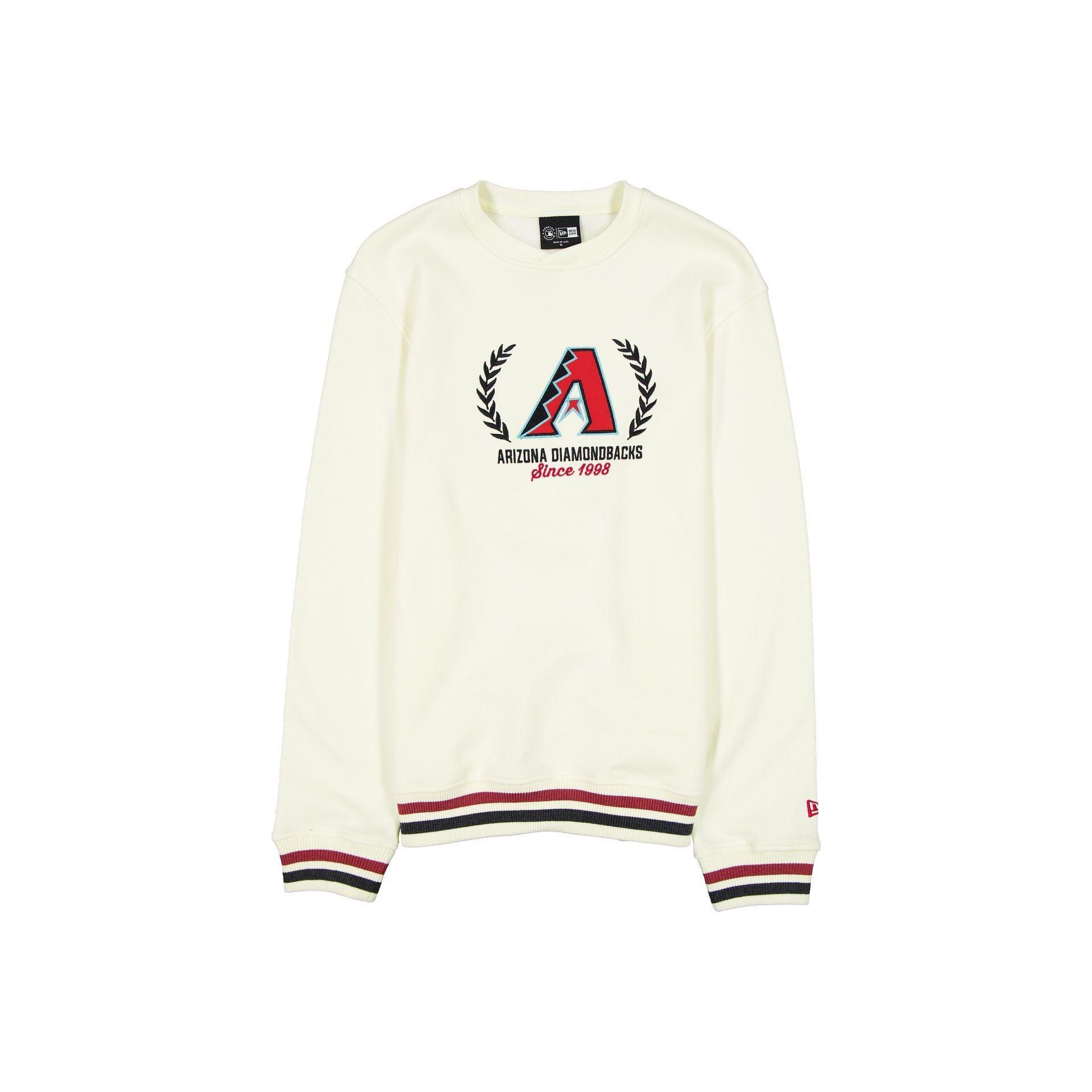 Los Angeles Dodgers Throwback Chrome White Crewneck Male Product Image