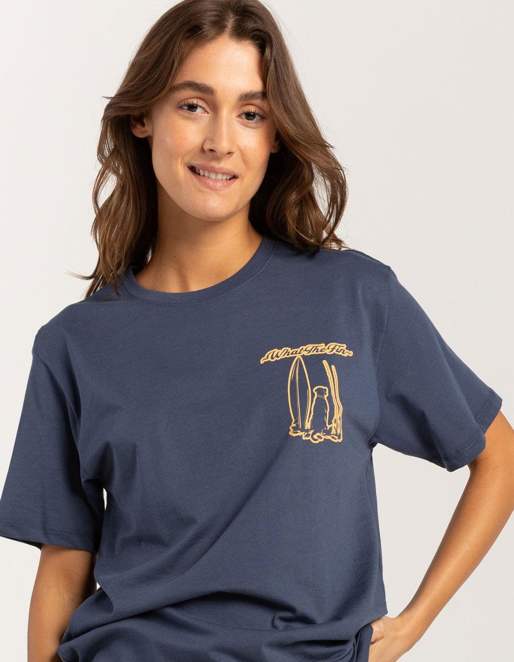 WHAT THE FIN Dog Daze Womens Tee Product Image