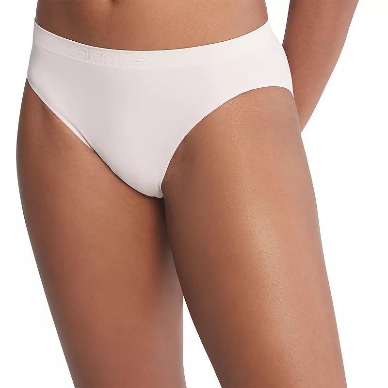 Calvin Klein Womens Bonded Flex Bikini - Pink - XS Product Image