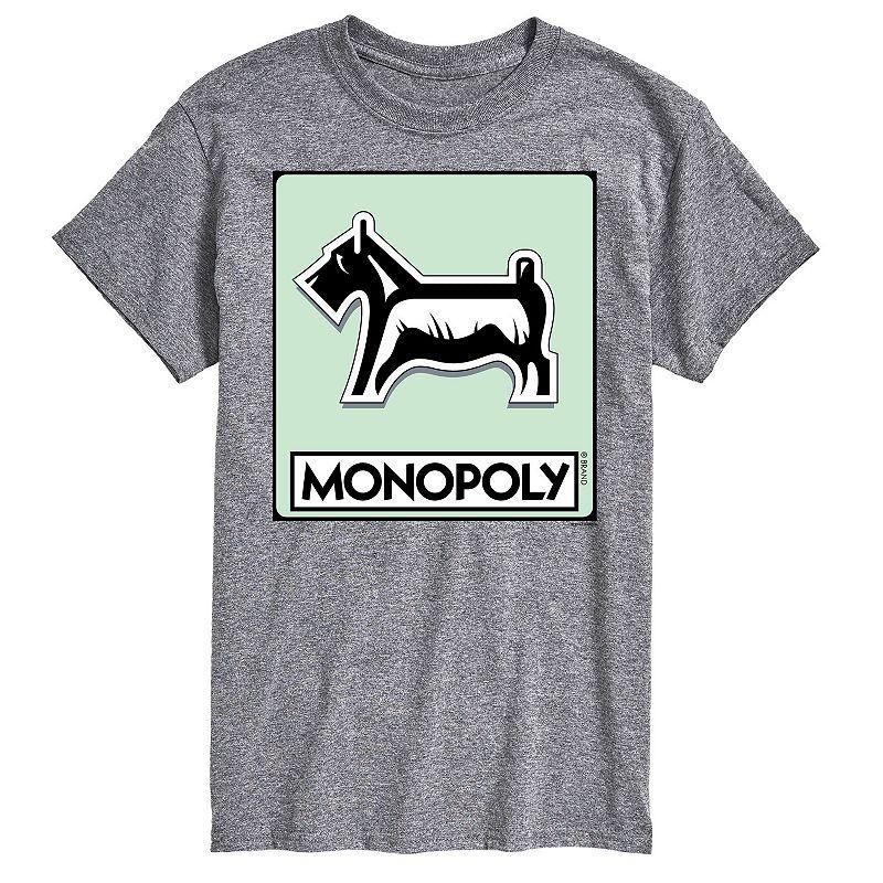 Big & Tall Monopoly Dog Token Graphic Tee, Men's, Size: 5XB, Red Product Image