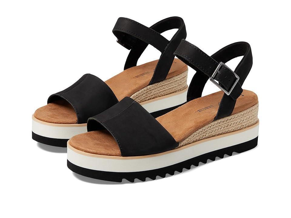 TOMS Diana Espadrille Platform Wedges Product Image