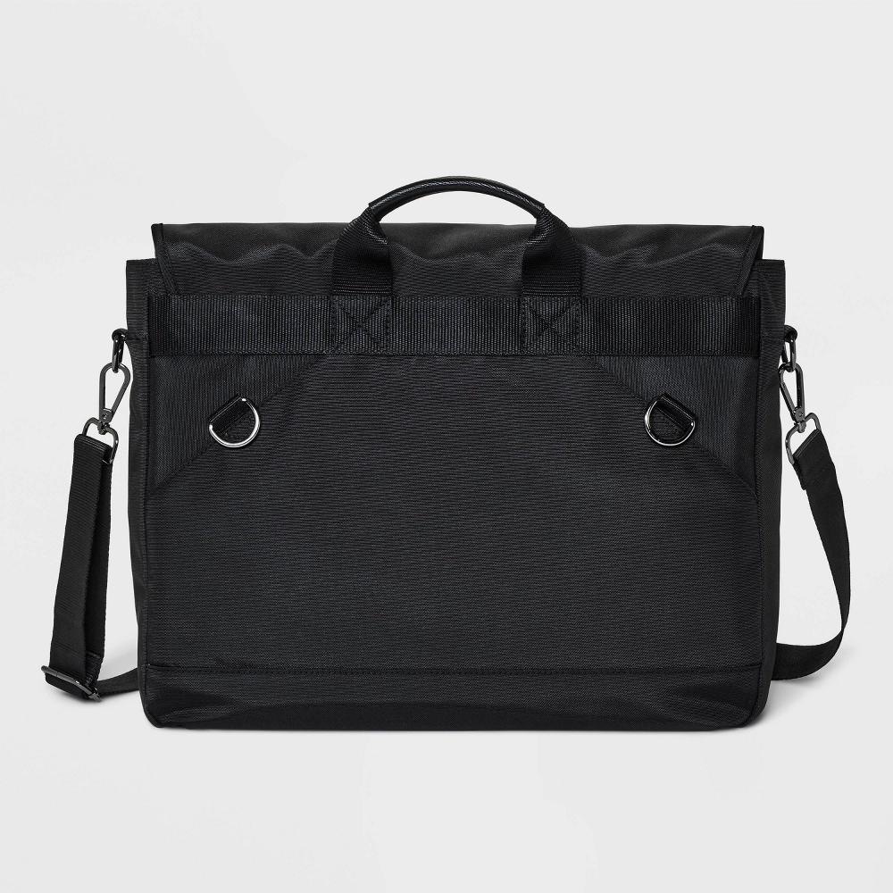 Men's Messenger Bag - Goodfellow & Co™ Black Product Image