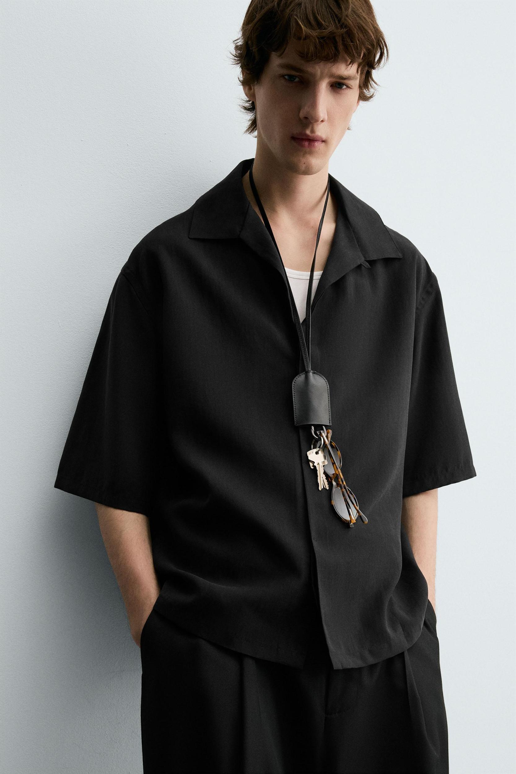 RELAXED FIT FLOWY SHIRT Product Image