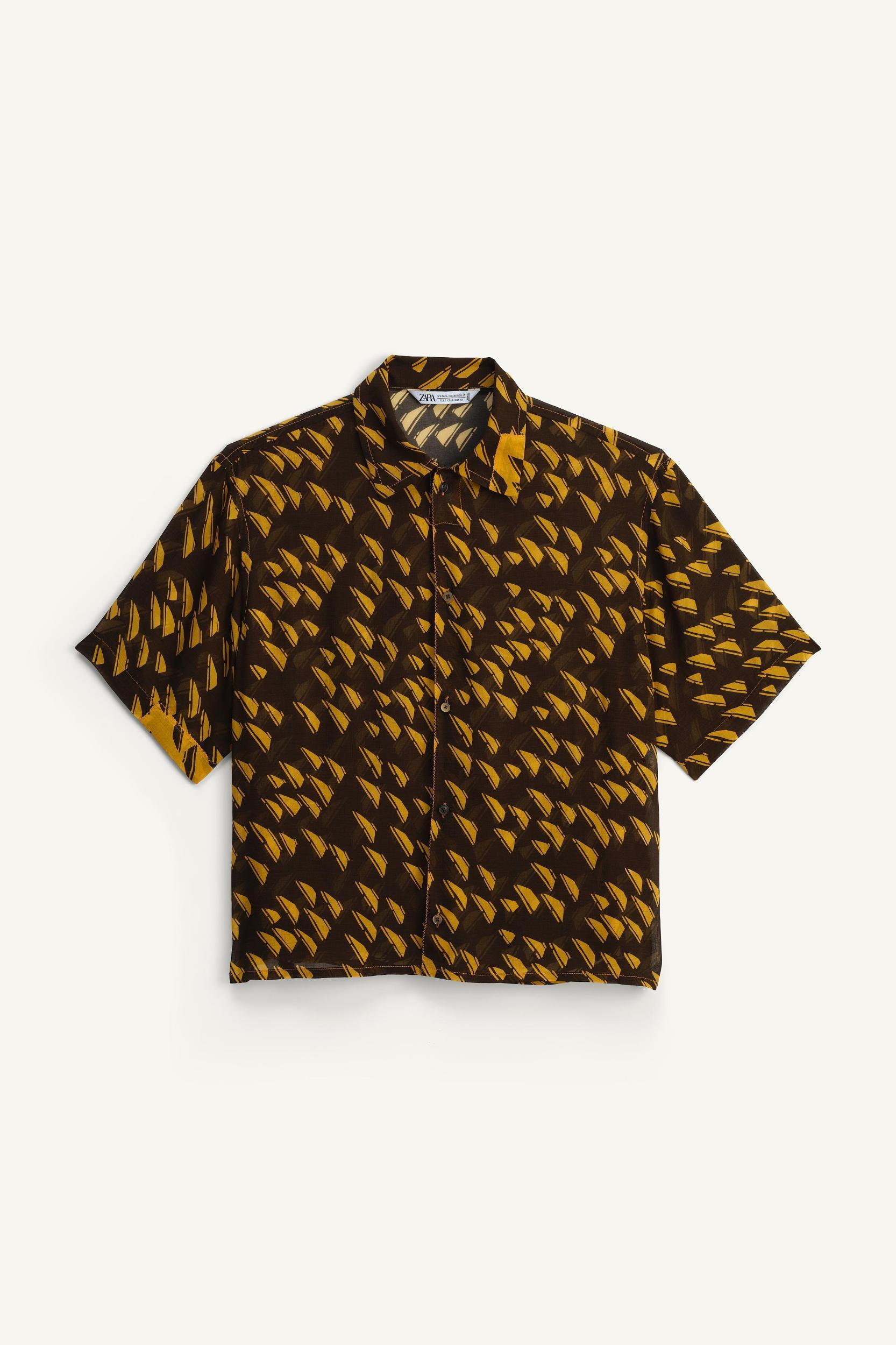 LIMITED EDITION GEOMETRIC PRINT SHIRT Product Image