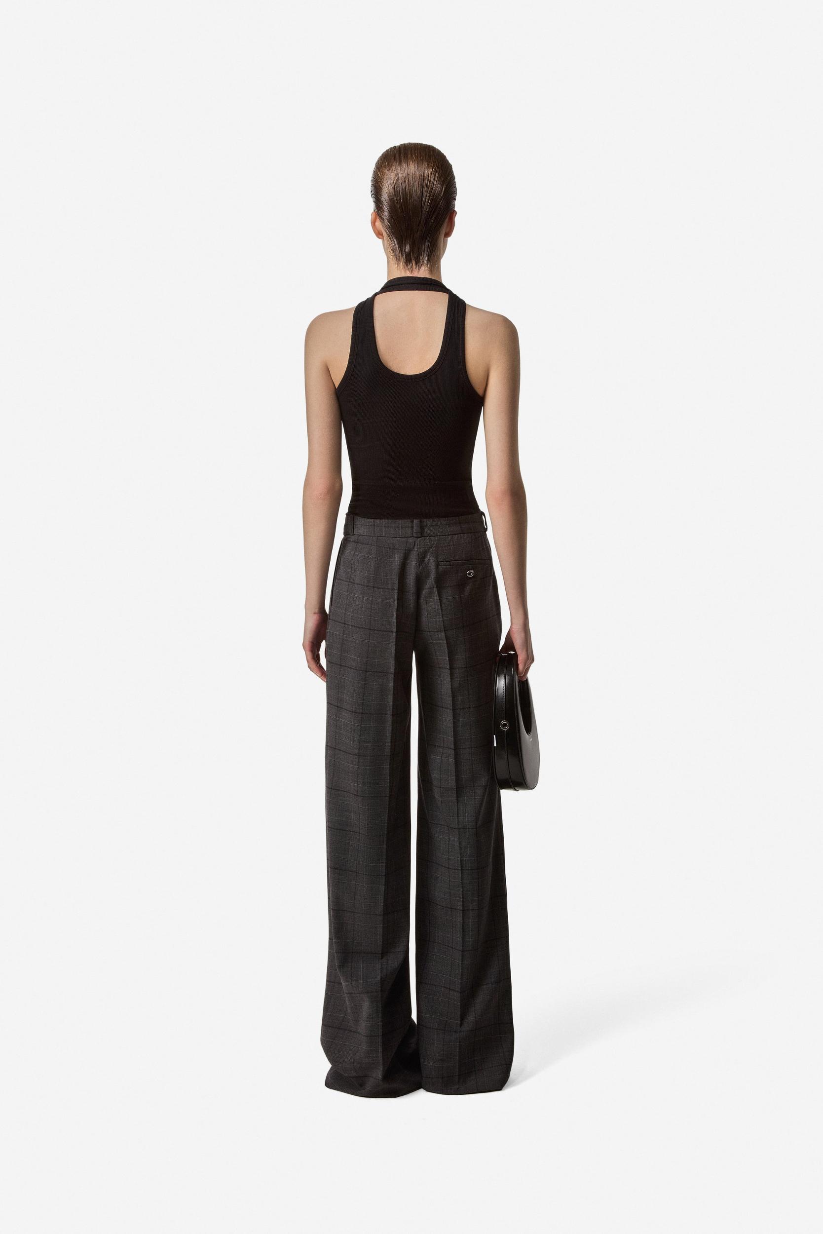 Wide Leg Tailored Trousers Product Image