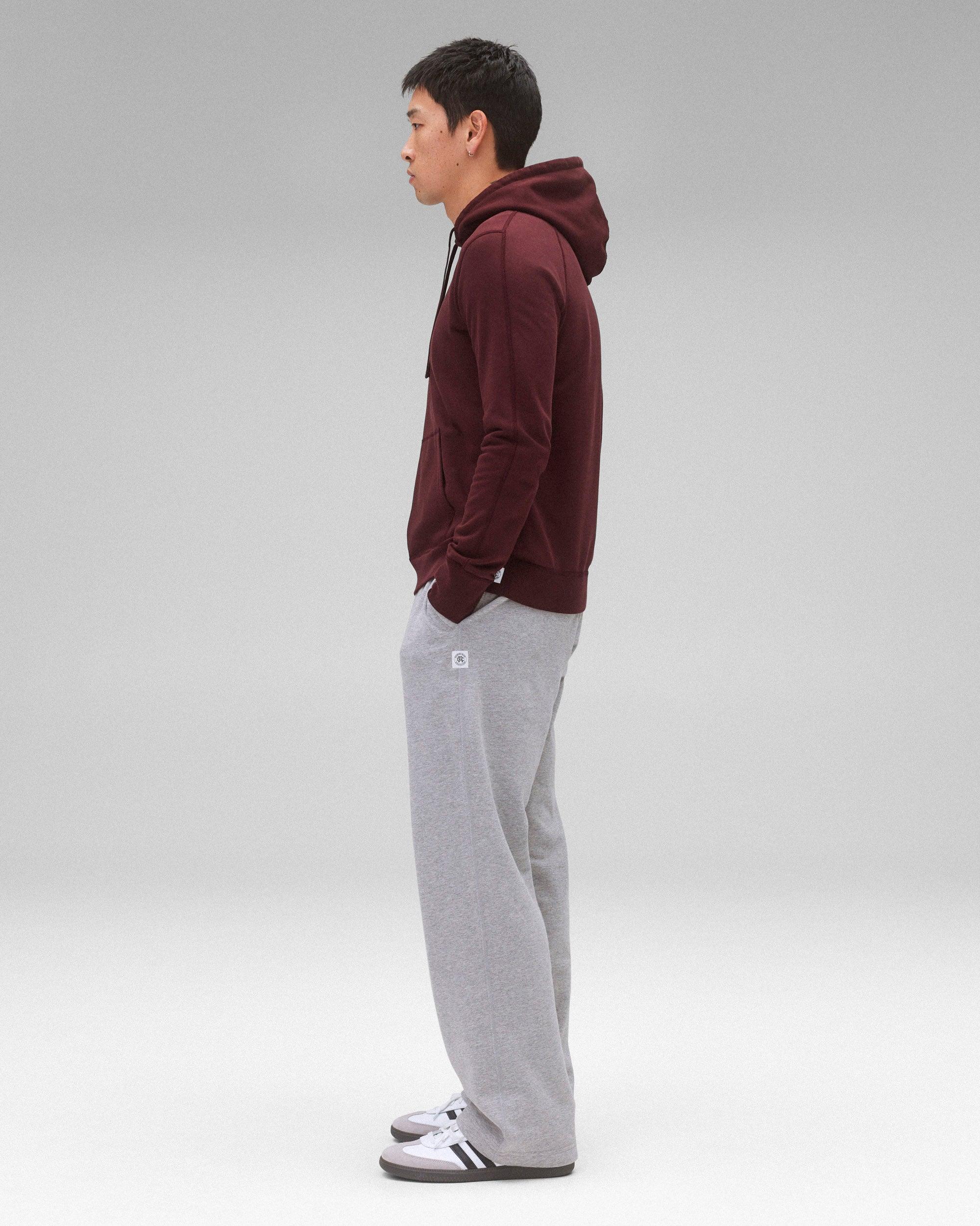 Midweight Terry Slim Hoodie Male Product Image