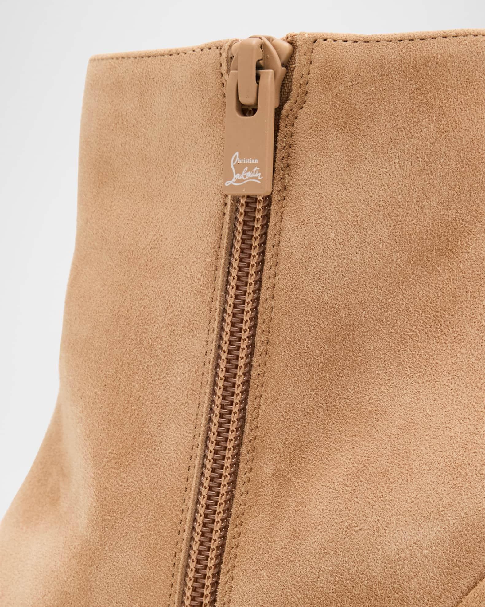 Turela Suede Red Sole Ankle Booties Product Image