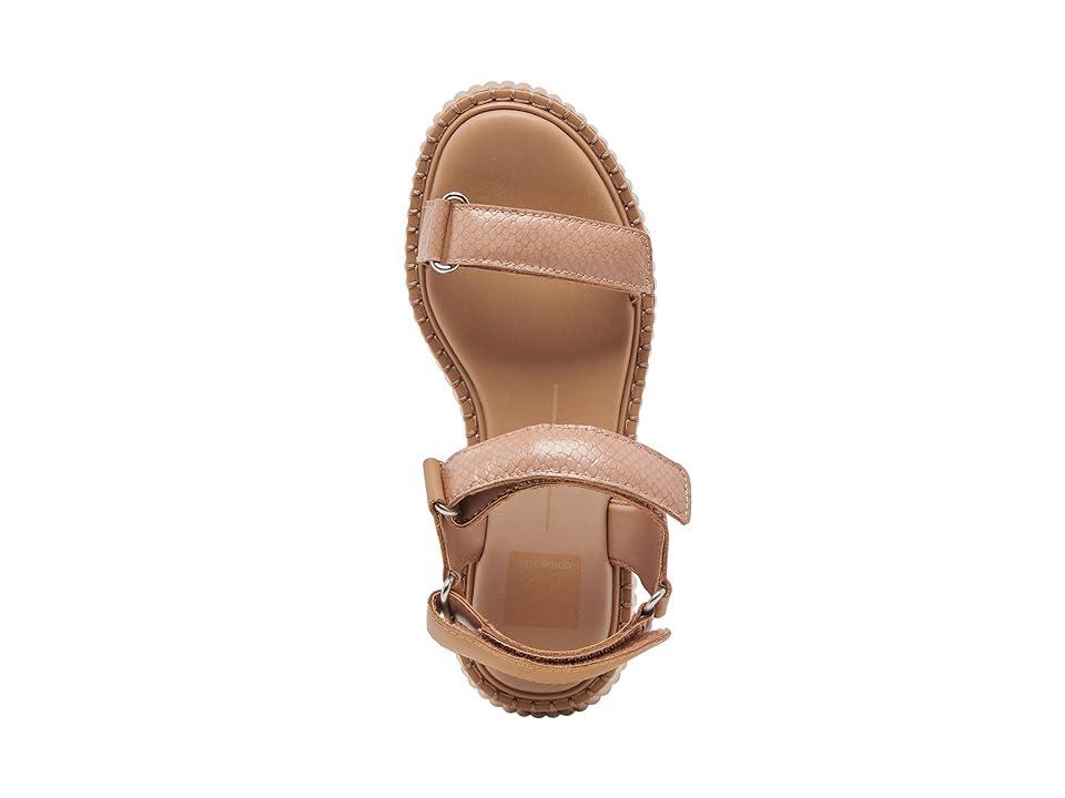 Dolce Vita Womens Debra Stitched Strappy Platform Sandals Product Image