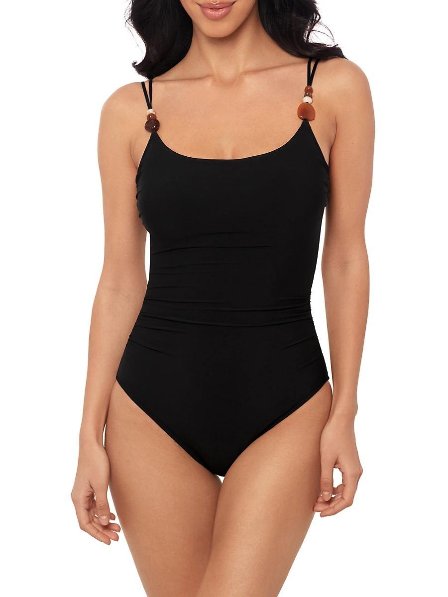 Womens Moonstone Cady One-Piece Swimsuit Product Image